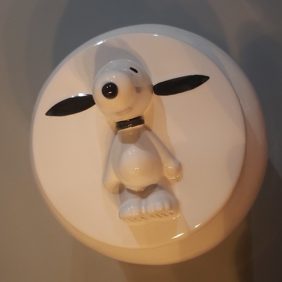 Rae Dunn Peanuts COFFEE Snoopy Canister Jar NWT - Picture 3 of 6